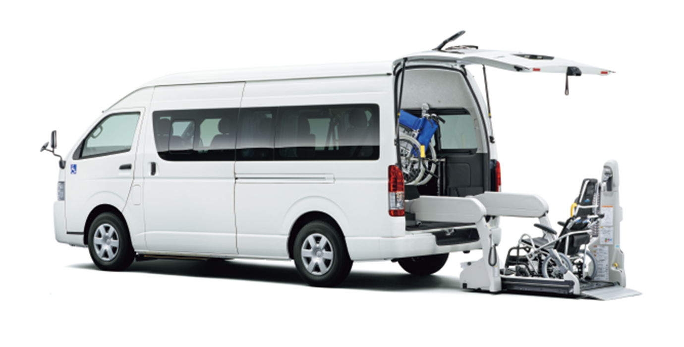 ハイエース車いす