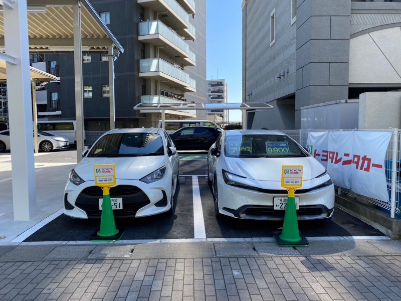 トヨタシェア トヨタレンタカーTX三郷中央駅前店ステーション