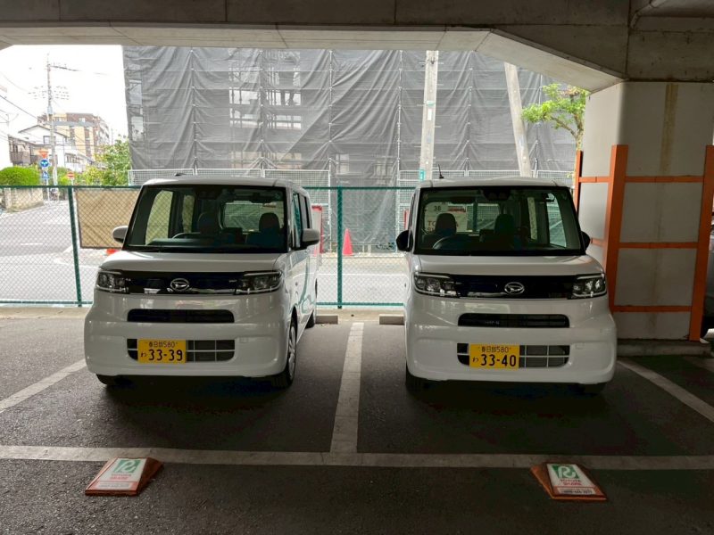 トヨタシェア 谷塚駅高架下駐車場ステーション