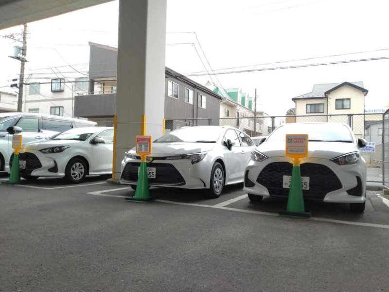 トヨタシェア 蒲生駅高架下第2駐車場ステーション