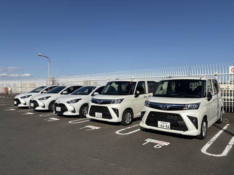 トヨタシェア 大宮ルミネ屋上駐車場ステーション